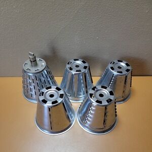 Lot Of 5 RIVAL Chopper Shredder Replacement Cone Blade Attachments N1 - N5